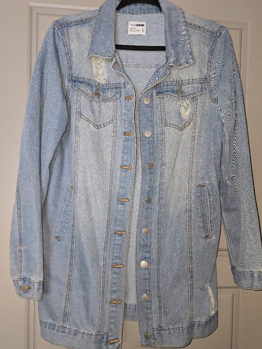 Longline Denim Jacket